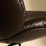 Beetle Soft Lounge Chair: Conic base + Fully Upholstered