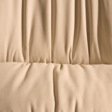 Beetle Soft Dining Chair: Plastic Base + Front Upholstered