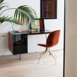 Beetle Meeting Chair: Swivel Base + Full Upholstery