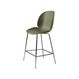Beetle Bar + Counter Chair: Counter + Fern Green + Black Chrome