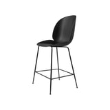 Beetle Bar + Counter Chair: Counter + Black + Black Matt