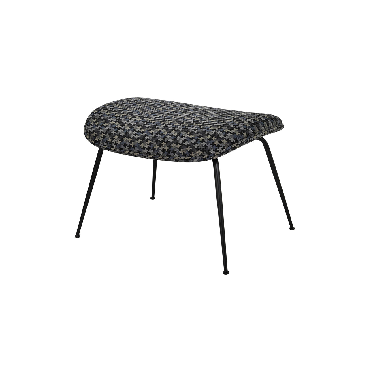Beetle Ottoman: Black Matt