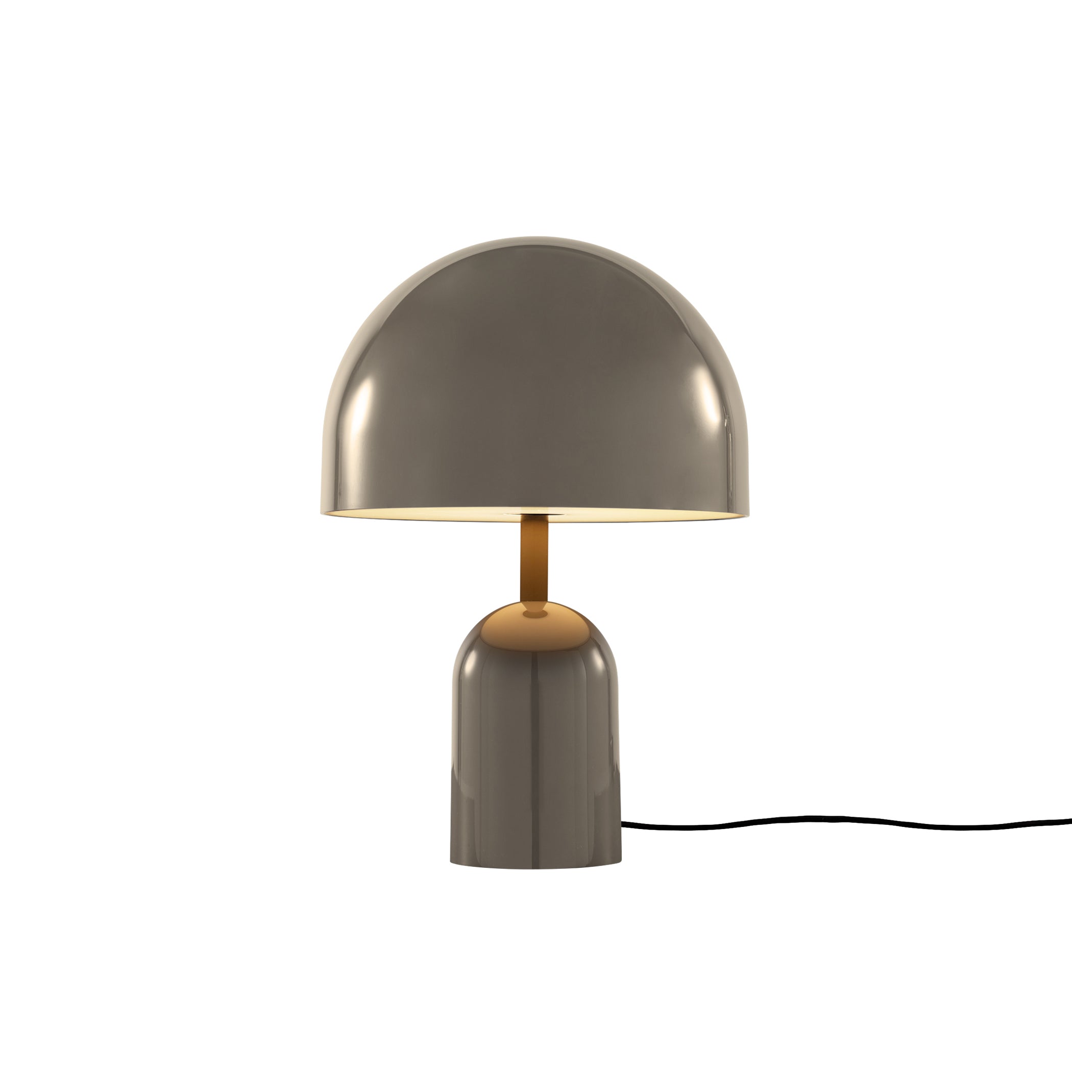 Bell Table Lamp: Taupe