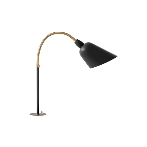 Bellevue Fixed Table Lamp + Switch AJ11: Black + Brass