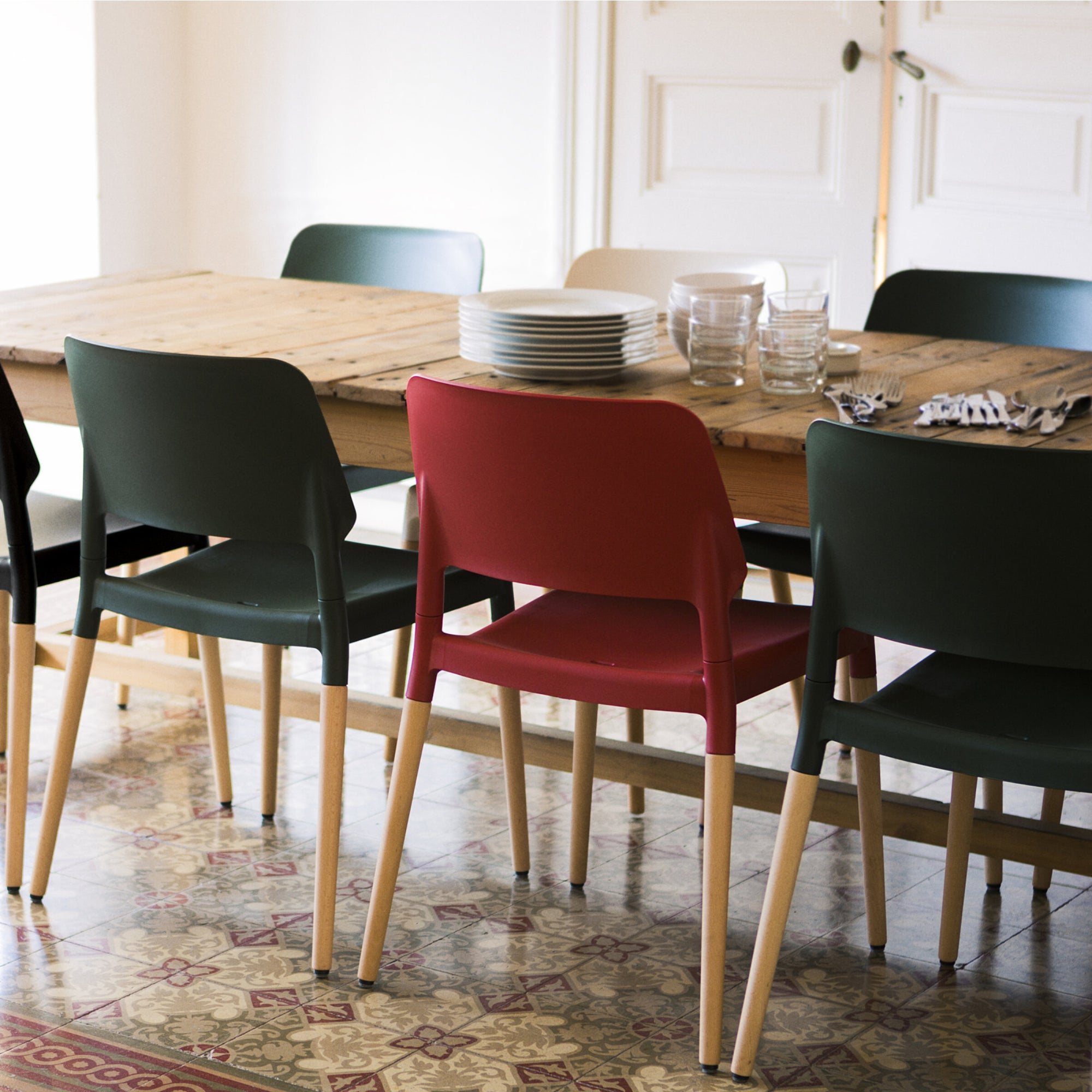 Belloch Chair: Outdoor + Stacking