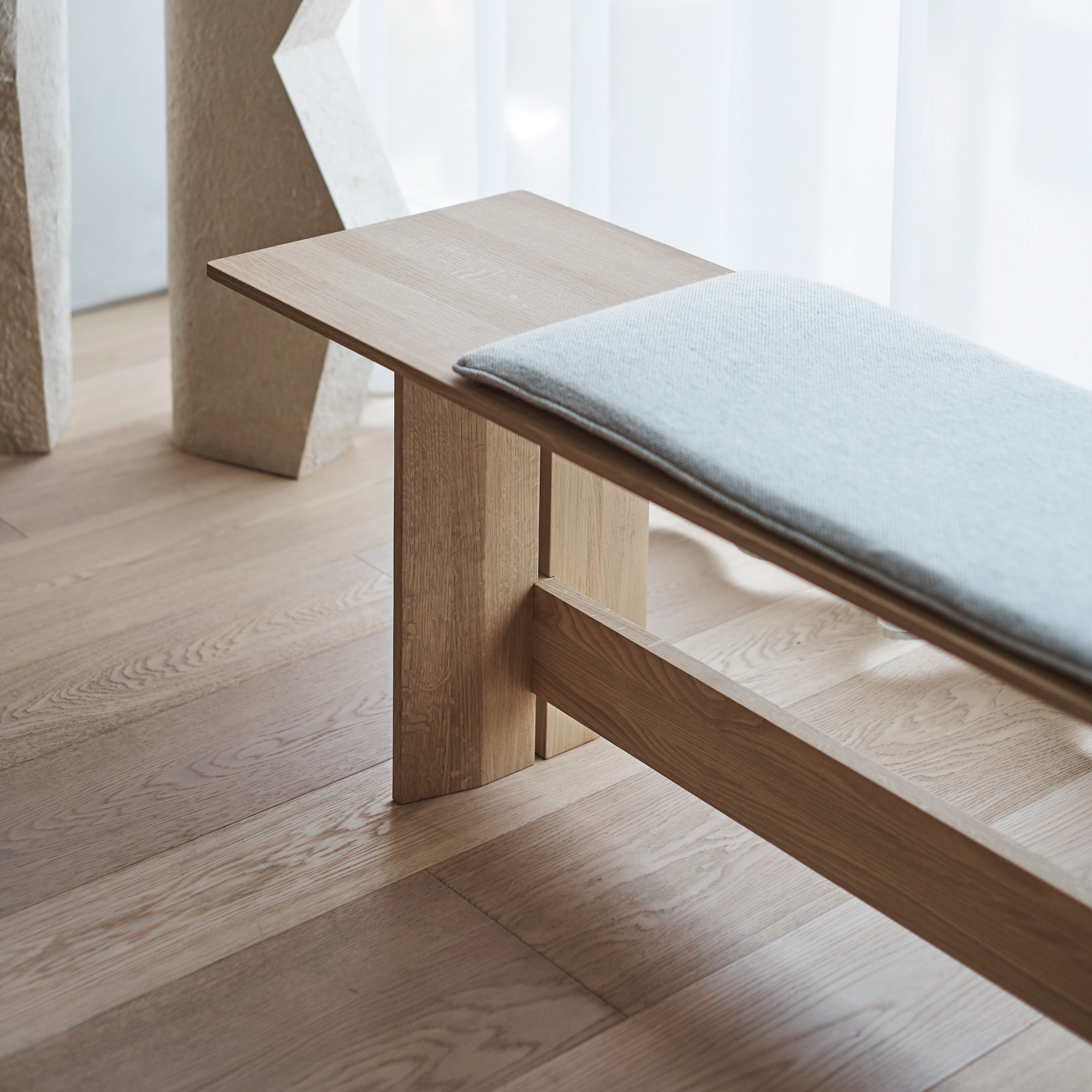 Bench A-B01: Upholstered + LS