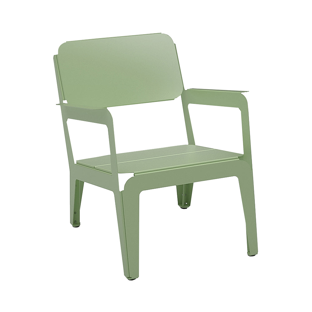 Bended Lounger: Pale Green