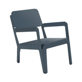 Bended Lounger: Grey Blue