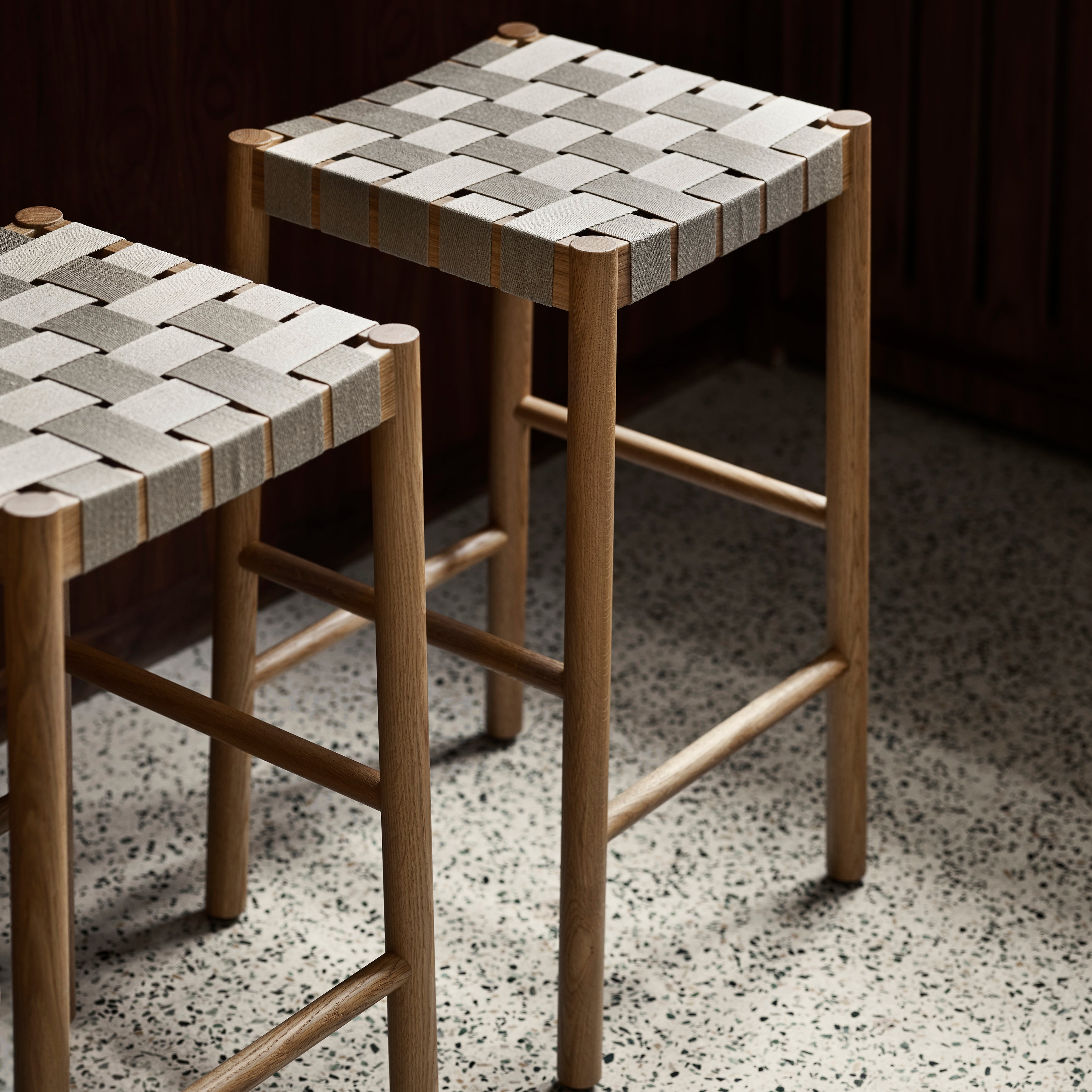 Betty Bar + Counter Chair: TK8 + TK7