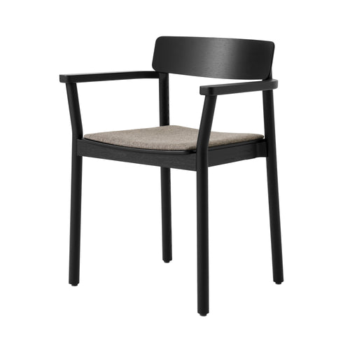 Betty Armchair: TK11 + Black Lacquered Ash