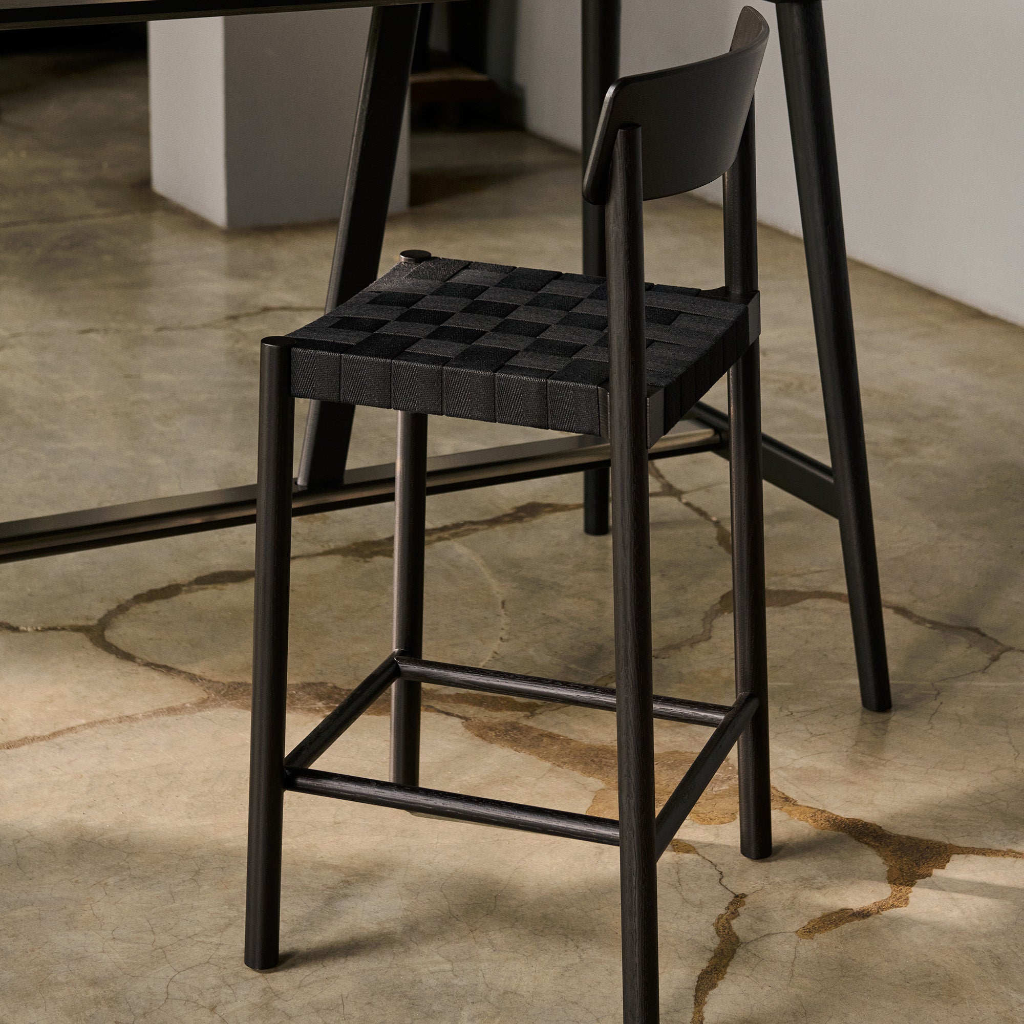 Betty Bar + Counter Chair: TK15 + TK12 + LS