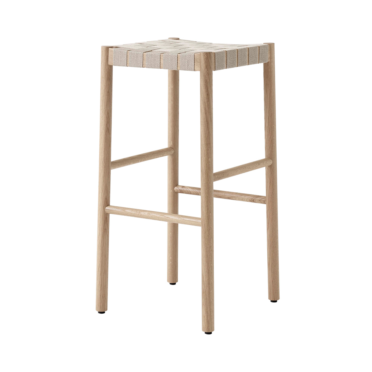Betty Bar + Counter Chair: TK8 + TK7 + Bar (TK8) + Lacquered Solid Oak + Natural