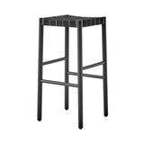Betty Bar + Counter Chair: TK8 + TK7 + Bar (TK8) + Black Lacquered Ash + Black