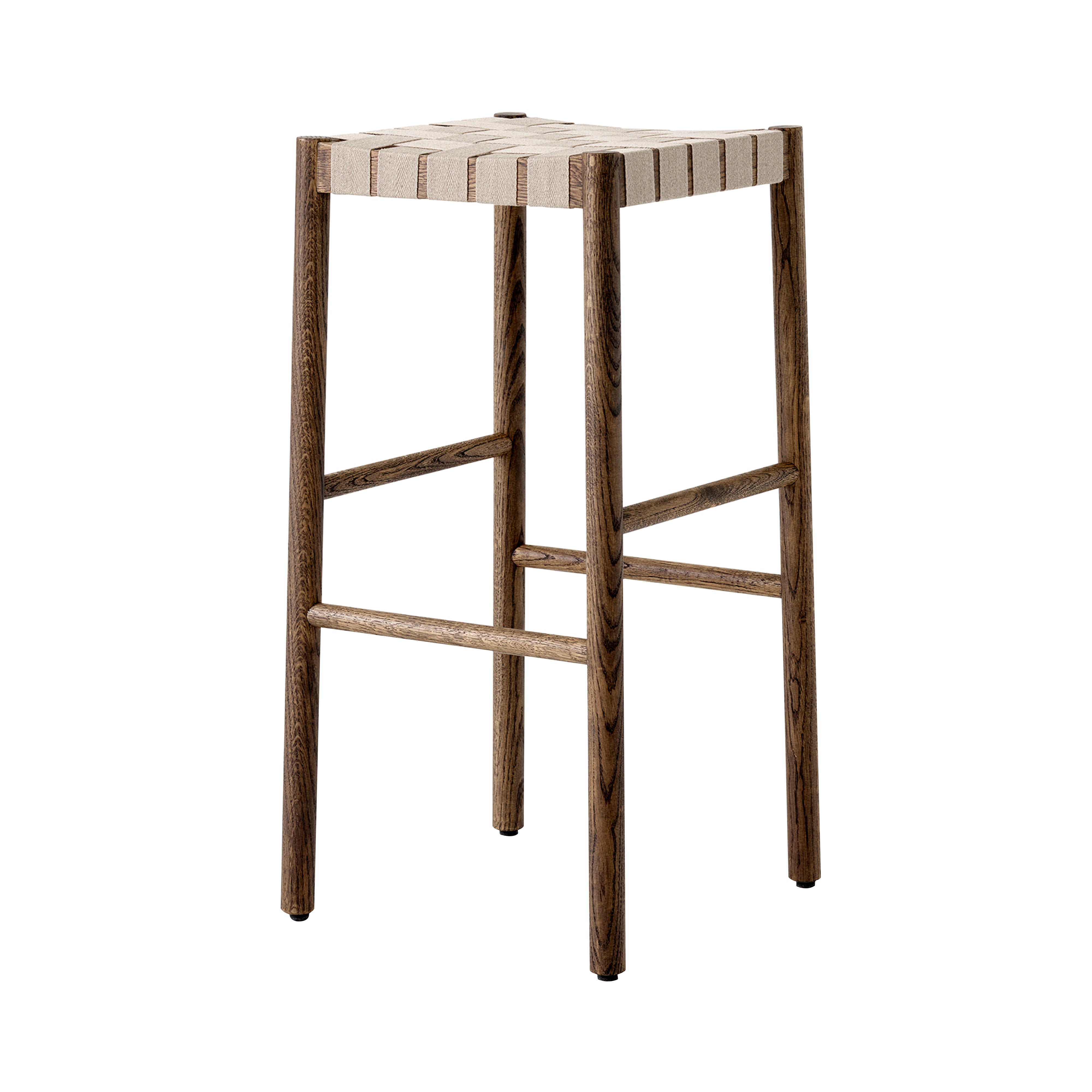 Betty Bar + Counter Chair: TK8 + TK7 + Bar (TK8) + Smoked Oiled Oak + Natural