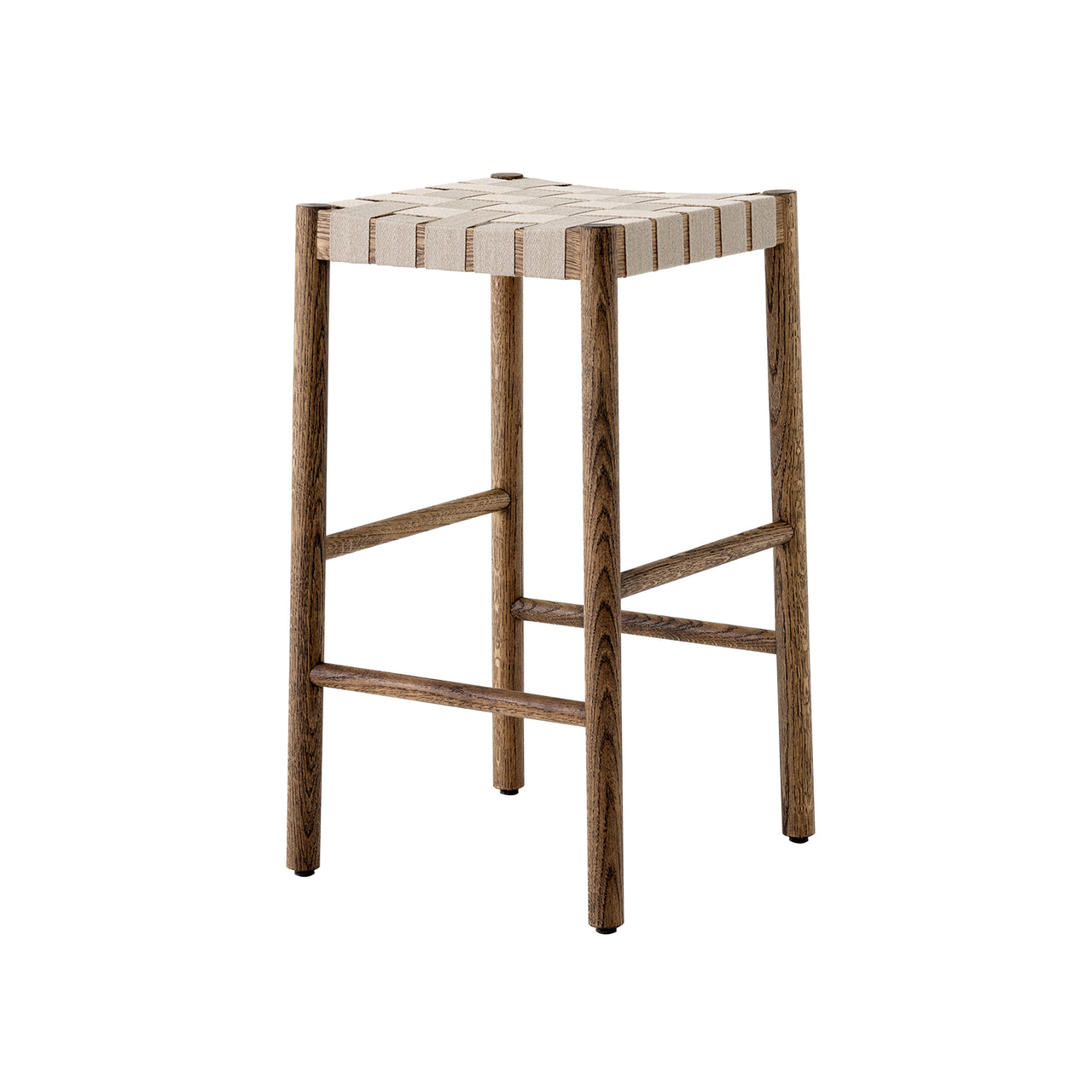Betty Bar + Counter Chair: TK8 + TK7 + Counter (TK7) + Smoked Oiled Oak + Natural