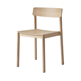 Betty Stacking Chair TK2: Set of 2 + Lacquered Solid Oak