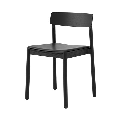 Betty Chair TK3: Black + Noble Leather Black