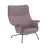 Doze Lounge Chair: High + Anthracite Black