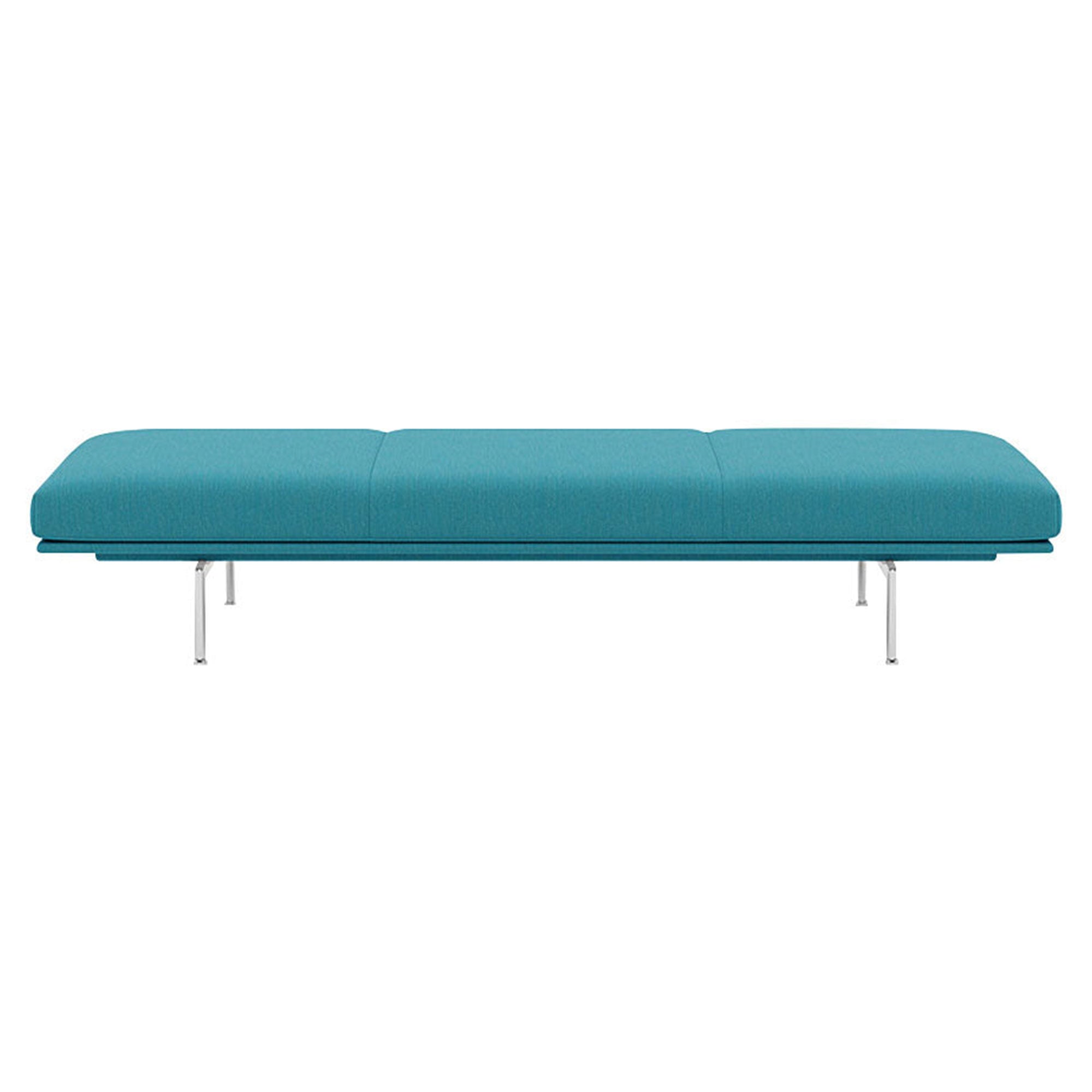 Outline Daybed: Polished Aluminum