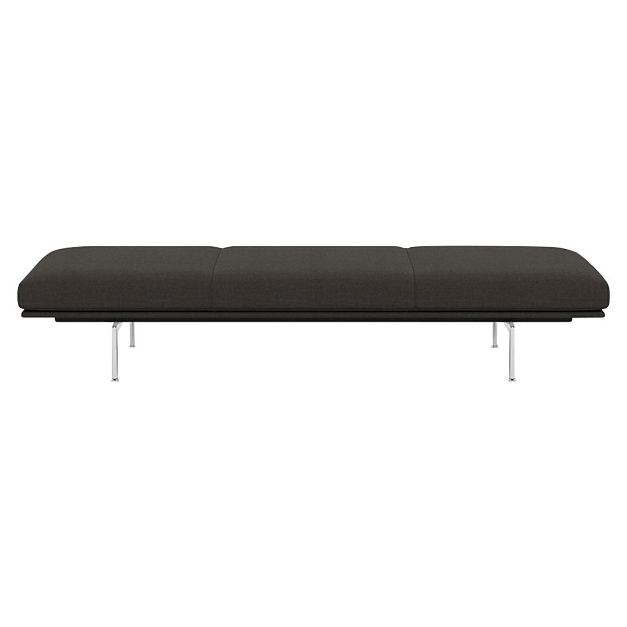 Outline Daybed: Polished Aluminum