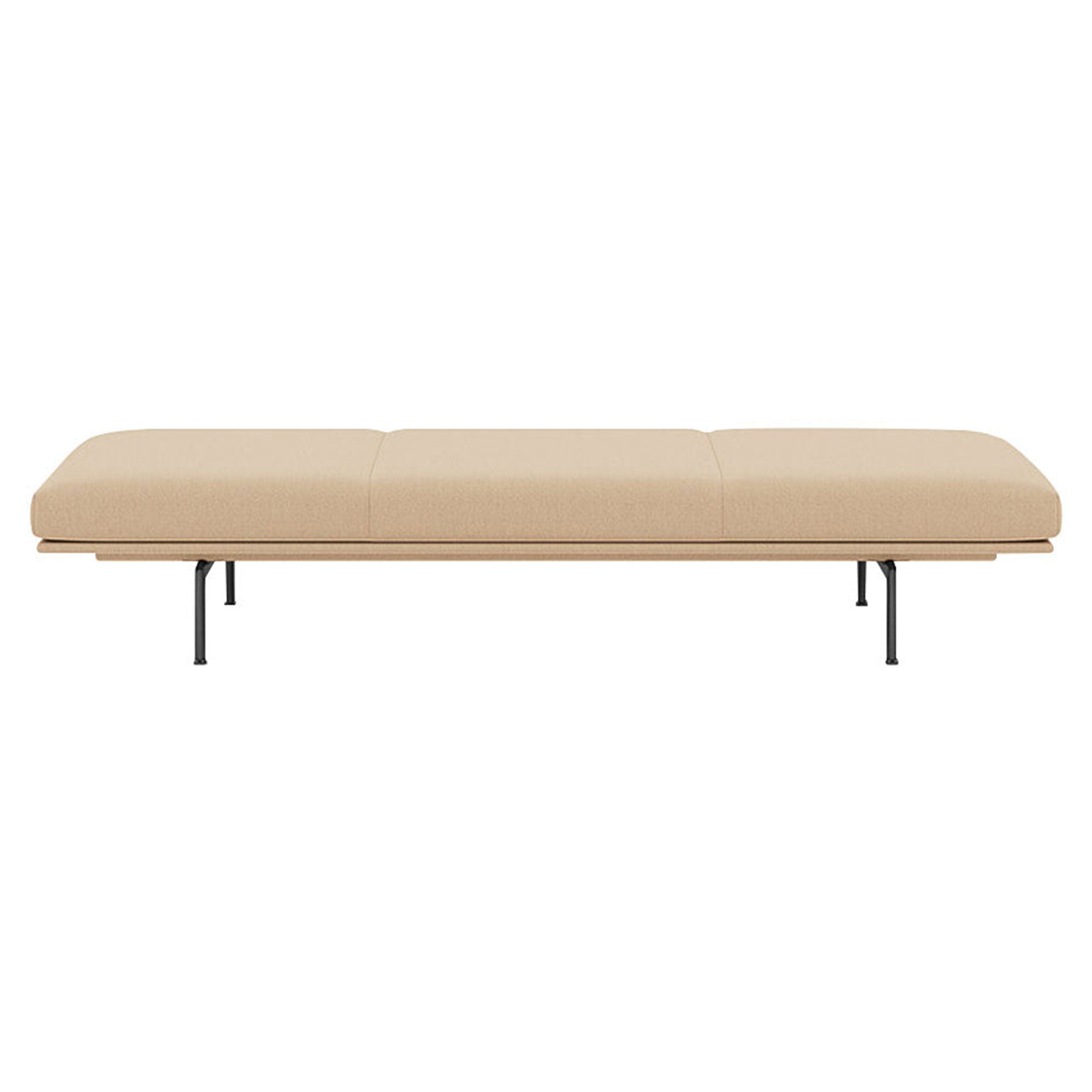 Outline Daybed: Black