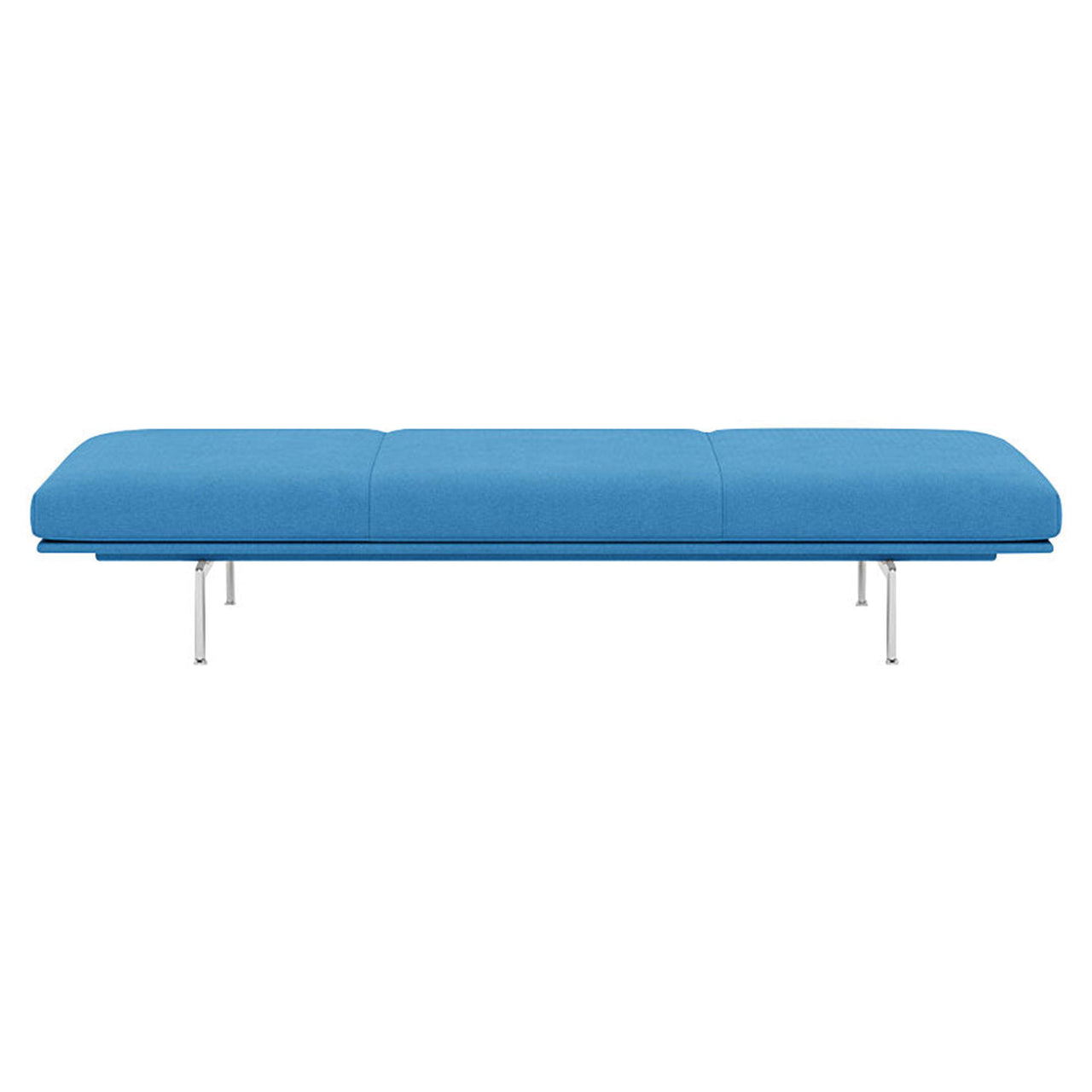 Outline Daybed: Polished Aluminum