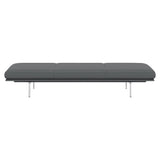 Outline Daybed: Polished Aluminum