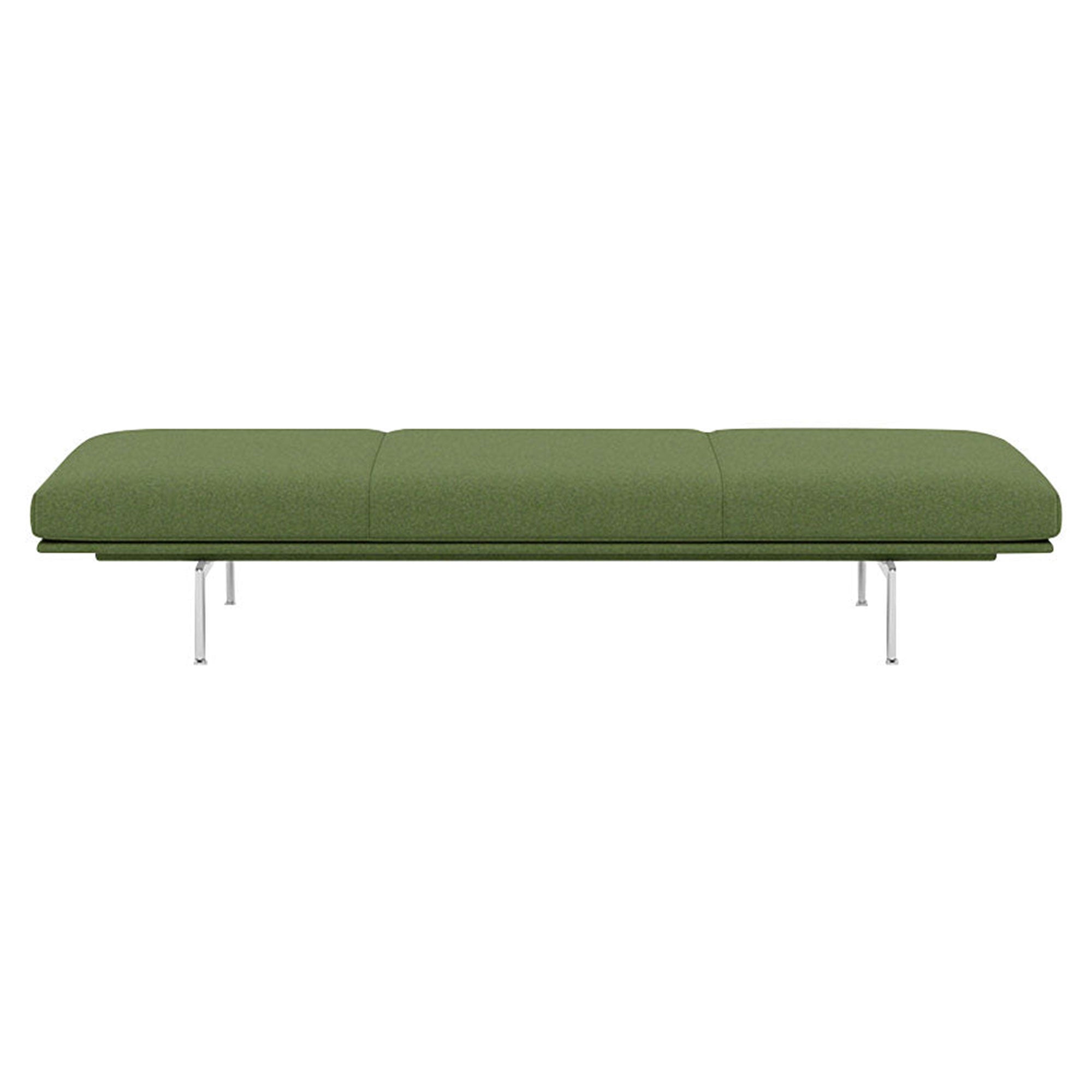 Outline Daybed: Polished Aluminum