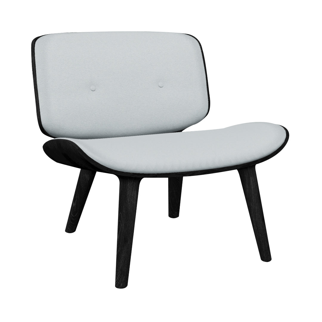 Nut Lounge Chair: Black