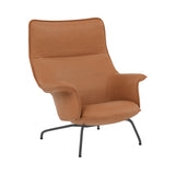 Doze Lounge Chair: High + Anthracite Black