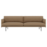 Outline 3-Seater Sofa: Black