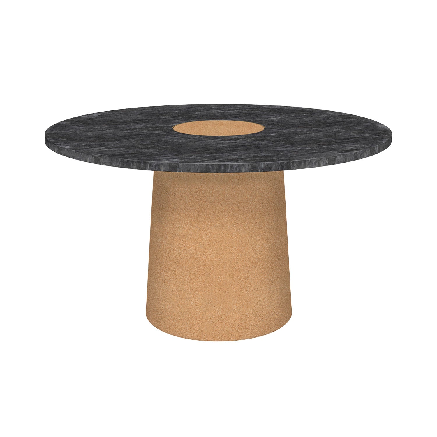 Sintra Dining Table: Black Marble