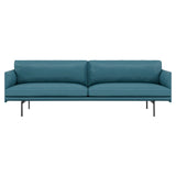 Outline 3-Seater Sofa: Black