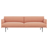 Outline 3-Seater Sofa: Black