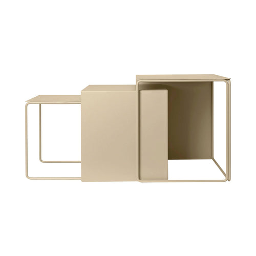 Cluster Tables: Set of 3 + Cashmere