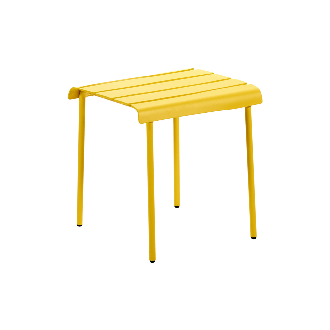 Aligned Outdoor Stool: Yellow