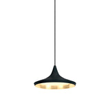 Beat Wide Pendant: Black