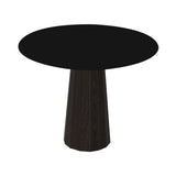 Container HPL Round Table: Small + Bodhi Cover + Black + Grey