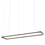 Pipeline CM8 Pendant Light: Black + Black