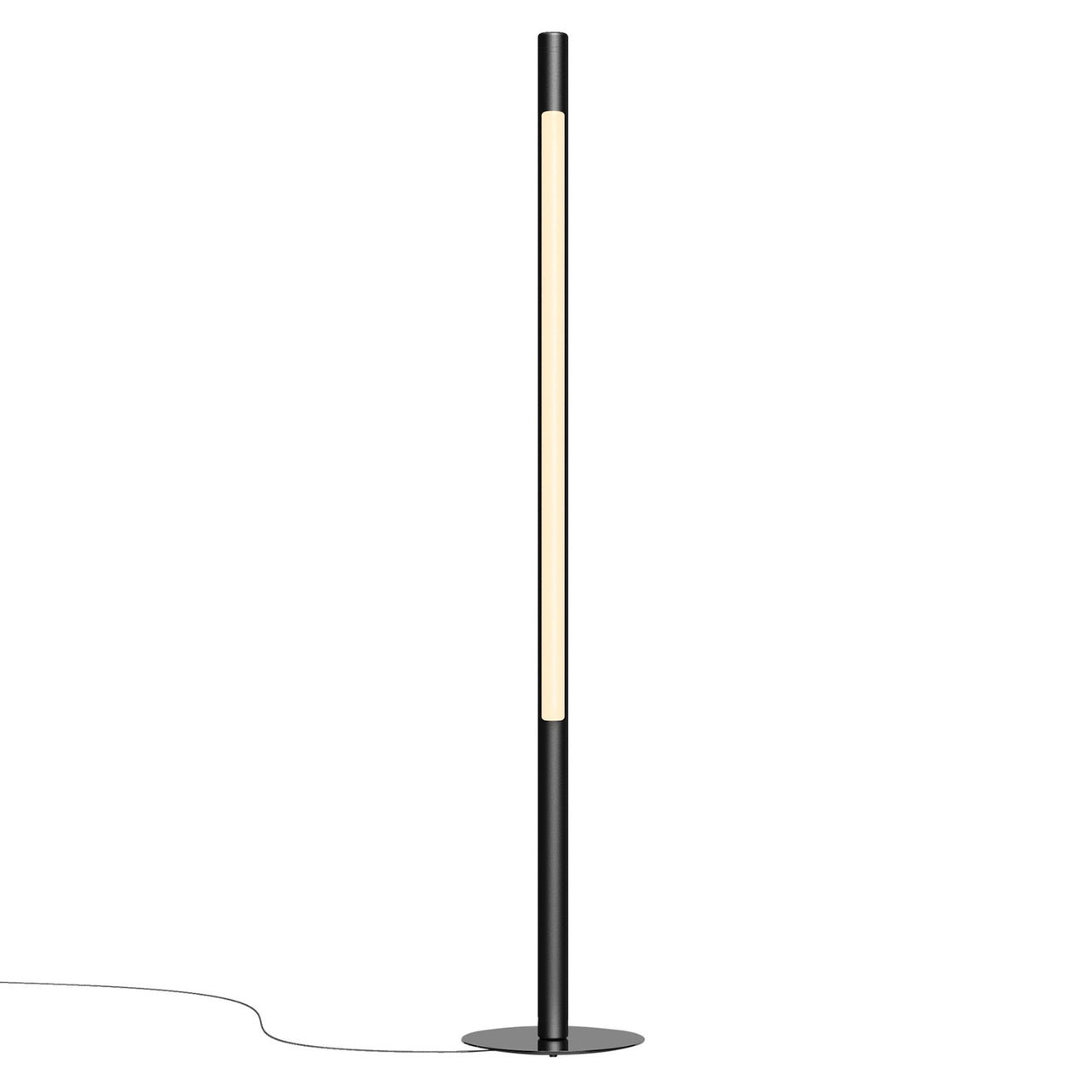 Pipeline Floor Light: Black + Black