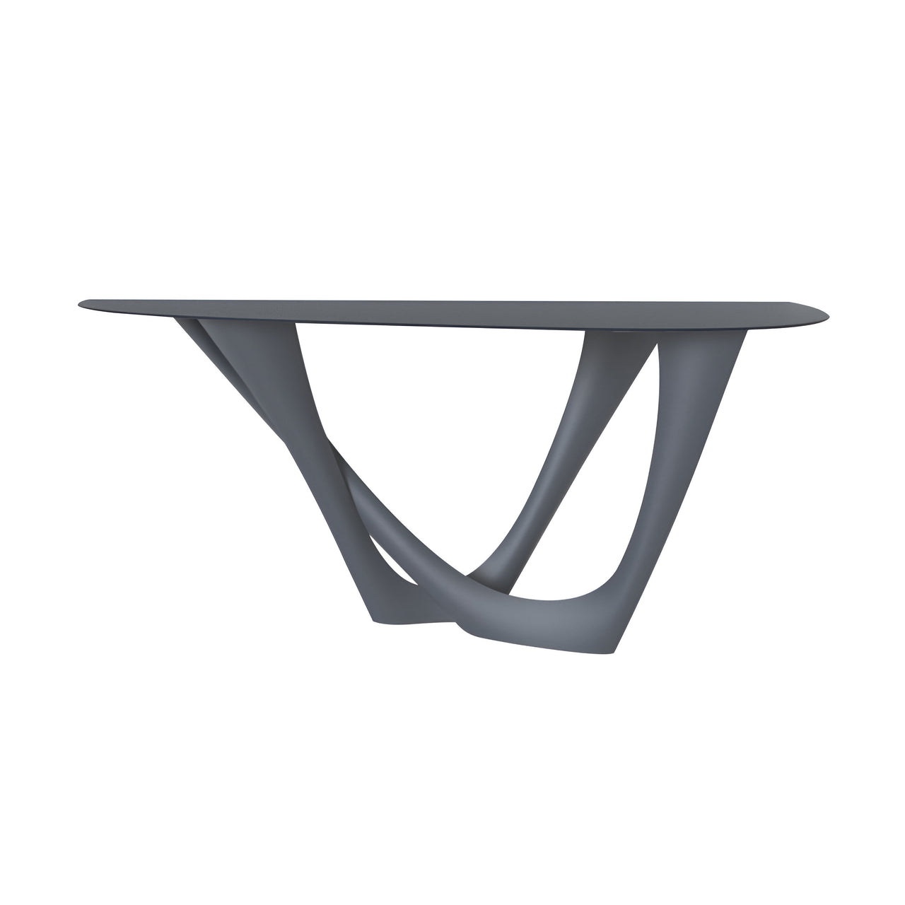 G-Console Duo: Left + Blue Grey Matt Steel