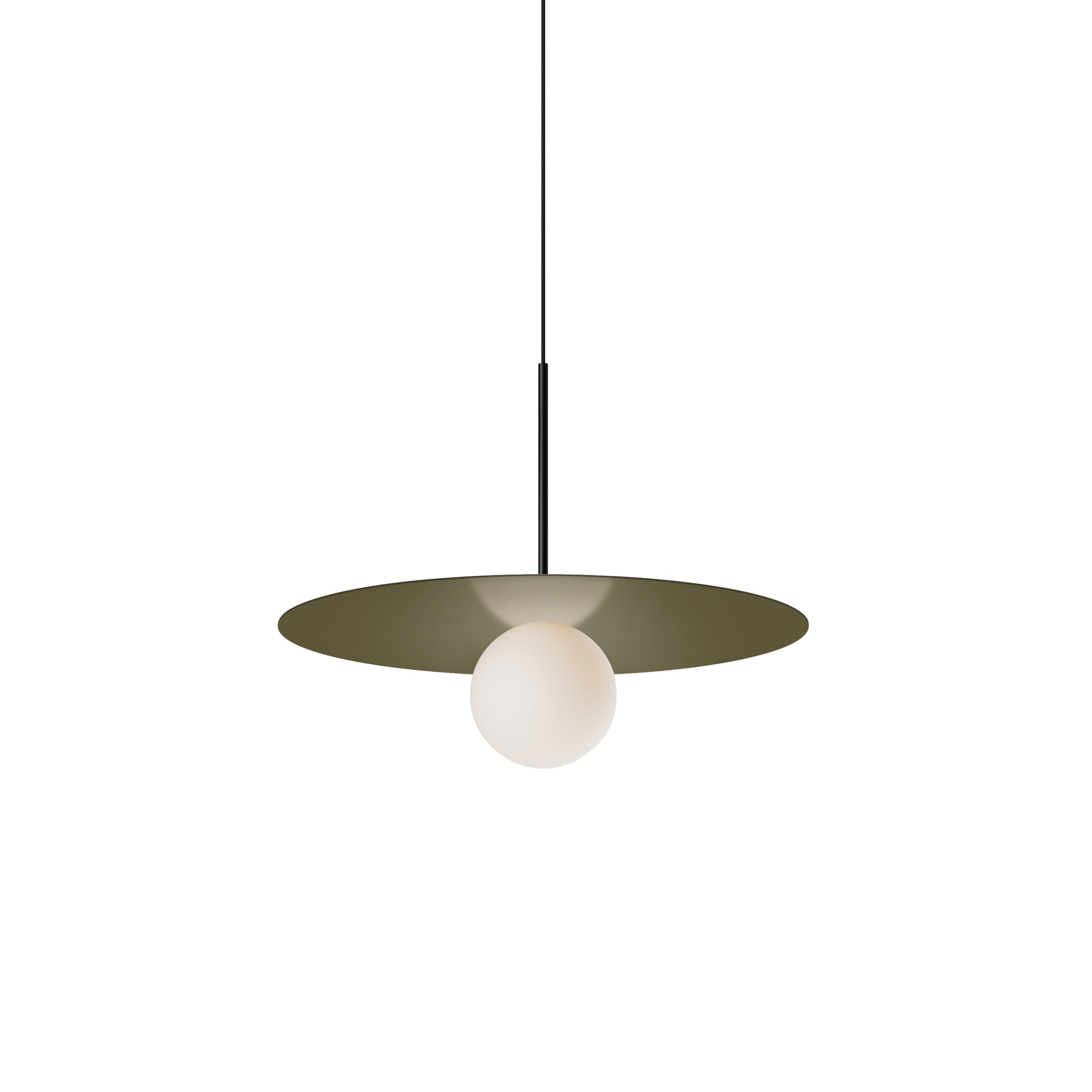 Bola Disc Pendant:  + Medium - 18