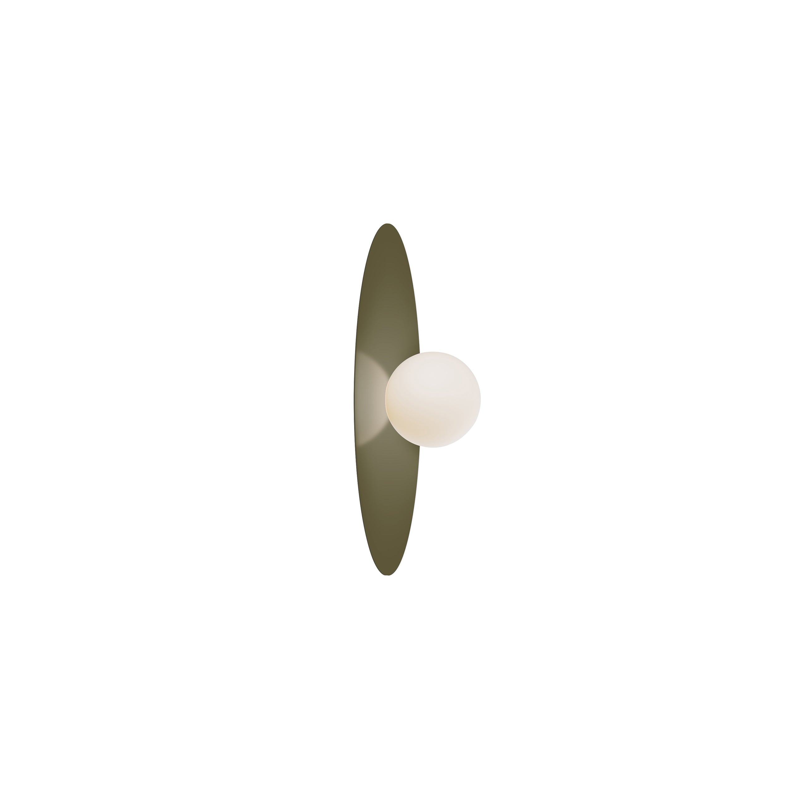 Bola Disc Flush Wall/Ceiling Light: Large - 22
