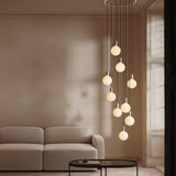 Nine Pendant with Sphere IV