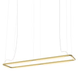 Pipeline CM8 Pendant Light: Brass + Brass