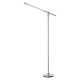 Brazo Floor Lamp: Silver