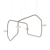 Palindrome Single Pendant: 4 Heads + Breccia