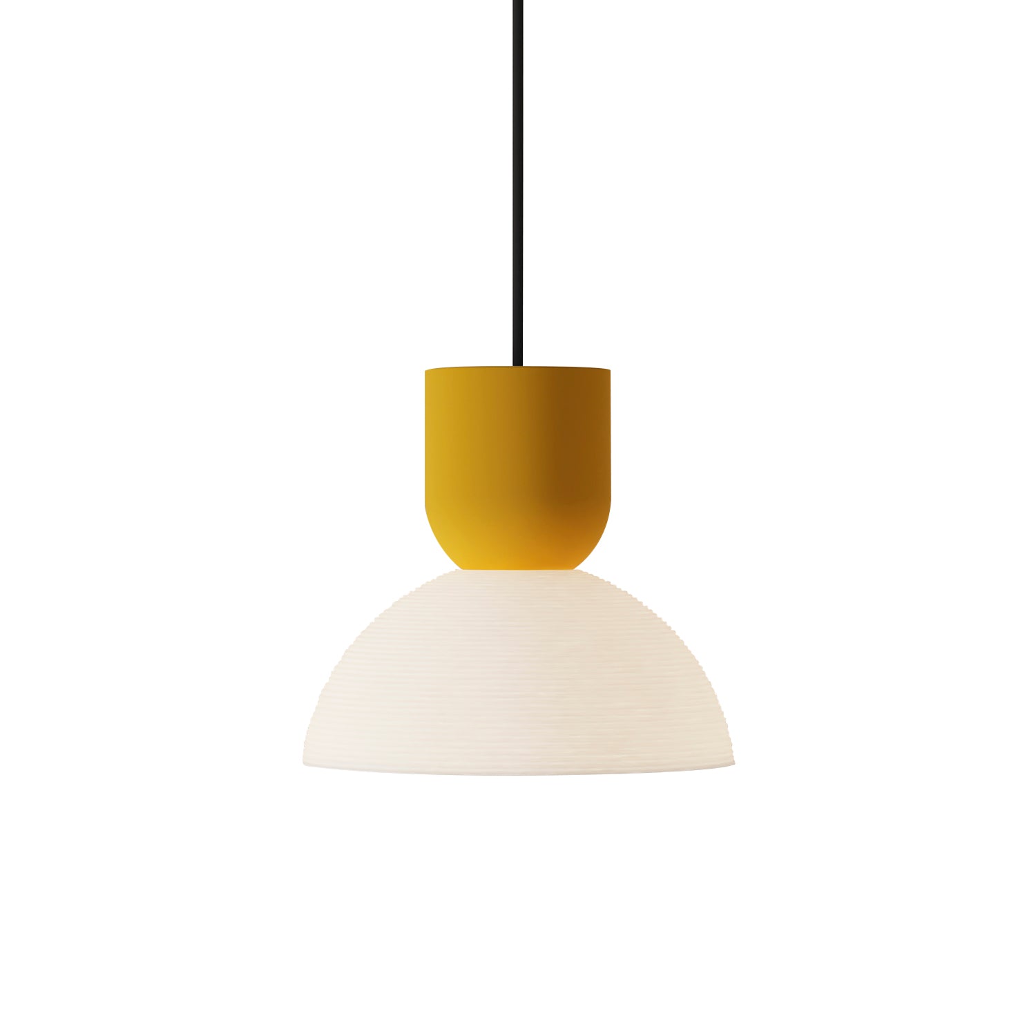 Buia Pendant Light: Mustard