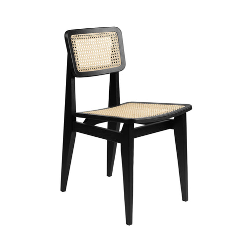 C-Chair Dining Chair: Black Stained Oak