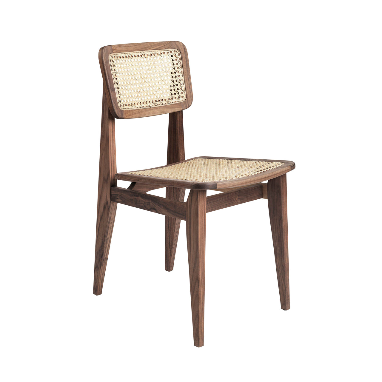 C-Chair Dining Chair: Oiled American Walnut
